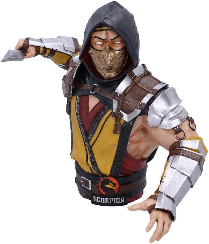Mortal Kombat Scorpion Bust 29.5Cm