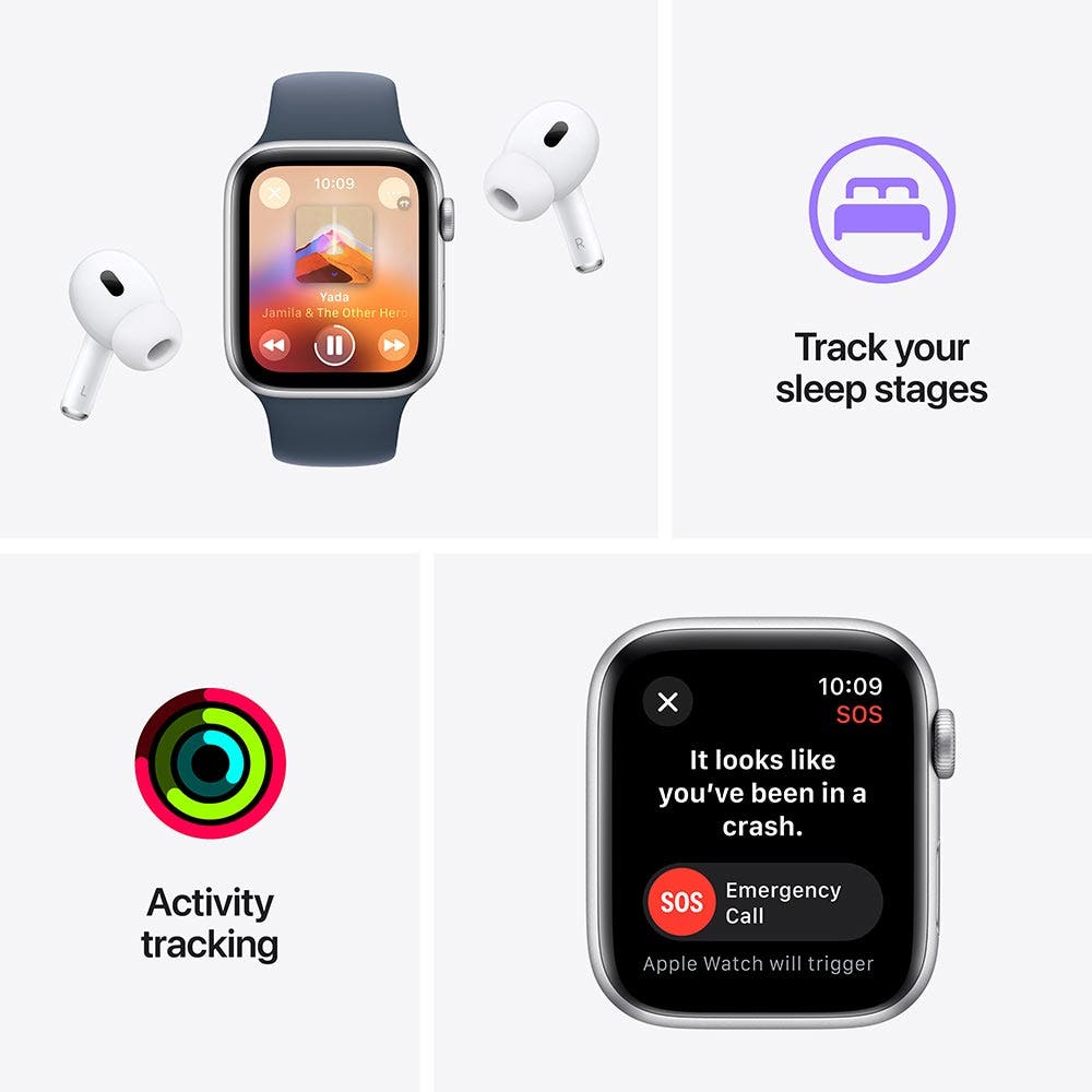 Apple Watch Se 44 Si Al Wb Sl Gps-Ese