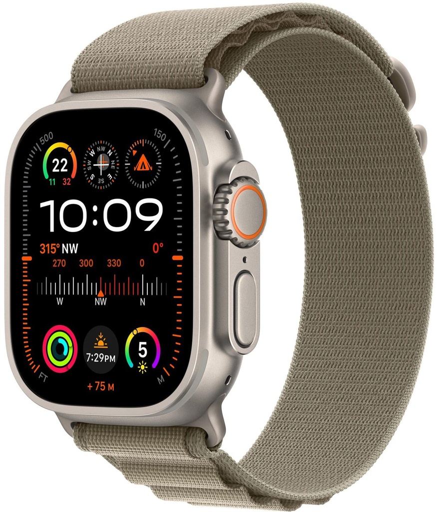 Apple Watch Ultra 2 49 Ti Oliv Alp L-Amu