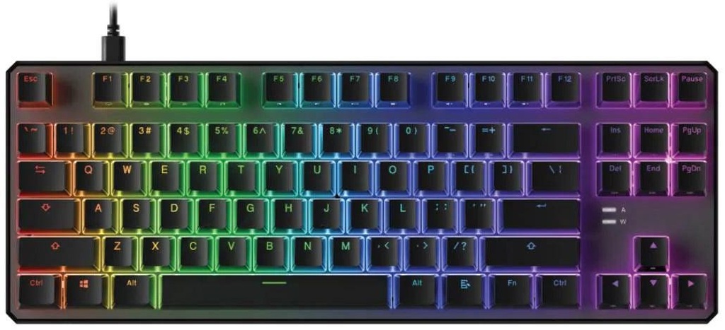 Epic Gamers X Tecware Chimera TKL Wired Gaming  Keyboard - Orange Switch - لوحة مفاتيح