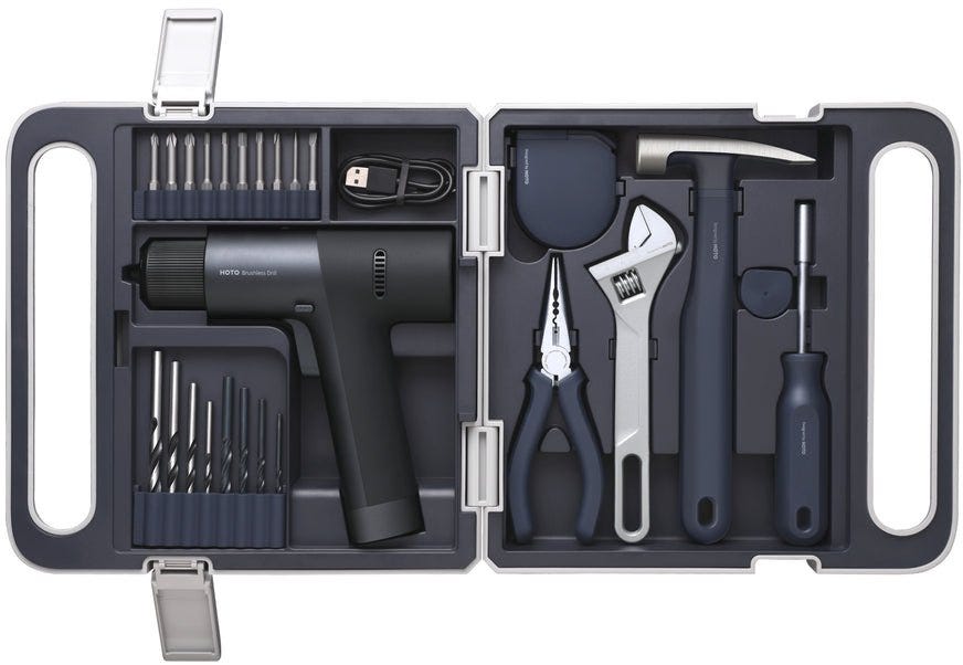 Hoto 12V Brushless Drill Tool Set - مجموعة أدوات