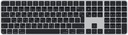 Apple Magic Keyboard with Touch ID and Numeric Keypad for Mac models with Apple silicon Arabic Black