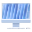 Apple 24-inch iMac with Retina 4.5K M4 chip with 8 core CPU and 8 core GPU, 16GB, 256GB SSD Blue