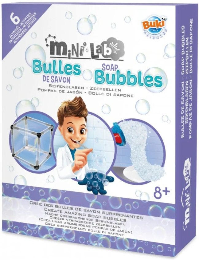Buki Mini Lab Soap Bubbles