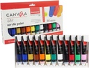 Acrylic Color - Pack of 12 Shades  - 12ml Tube