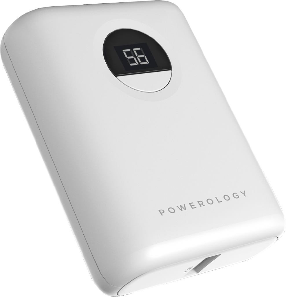 Powerology Power Bank 10000mAh PD 20W-WHITE