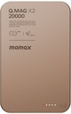 Momax Q.Mag X2 20000Mah Gen2 Magsafe Wireless Power Bank Rose Gold