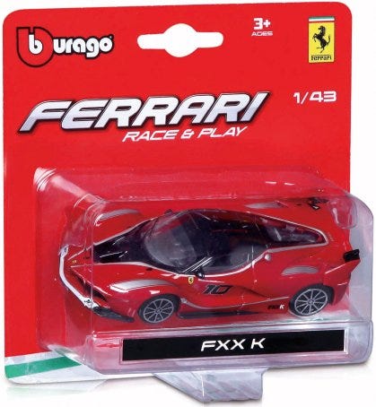 1:43 Ferrari R & P Vehicles Assortment