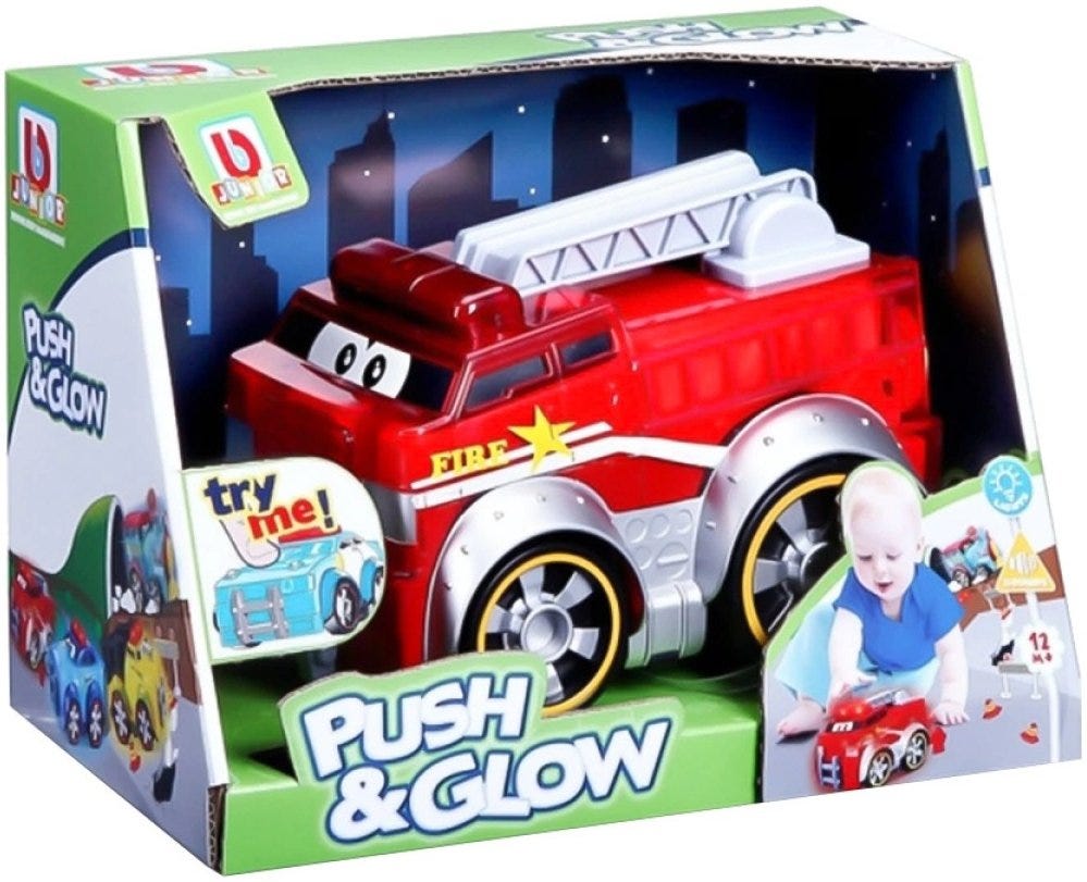 Push & Glow Fire Truck