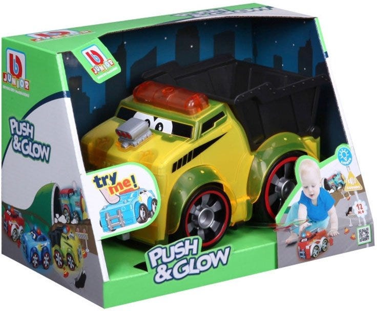 Push & Glow Dump Truck