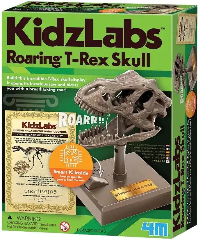 4M KidzLabs/Dino Skull