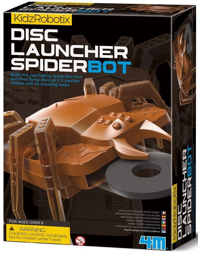 4M Disc Launcher SpiderBot