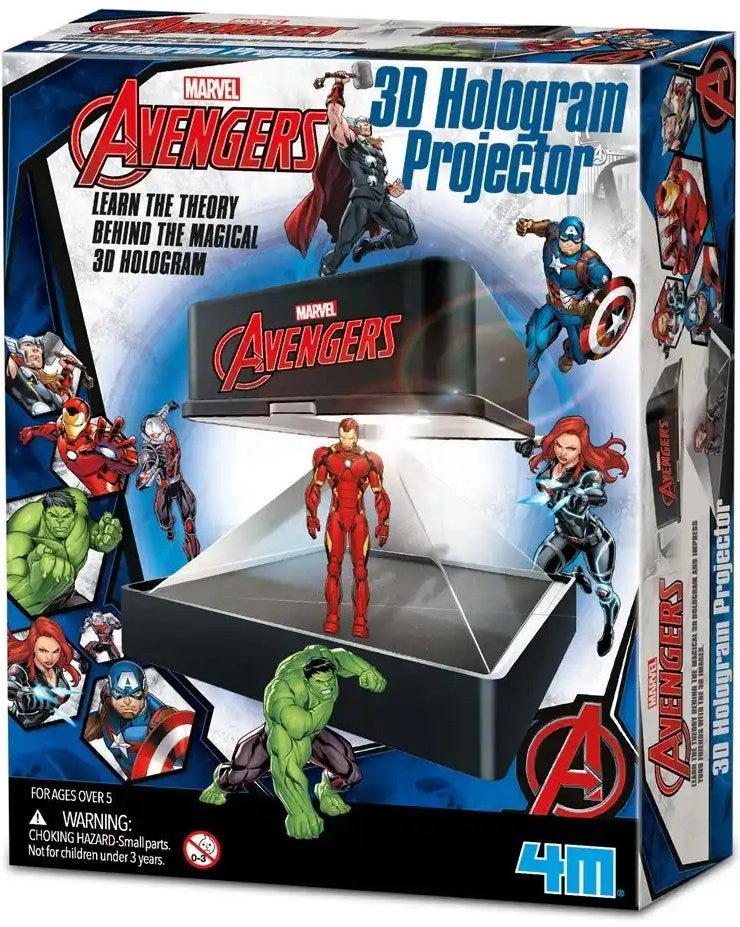 4M Disney Marvel/Hologram Projector