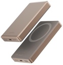 Energea Alupac 10K, 10000Mah Ultra Light Aluminium Magsafe Compatible Power Bank - Gold