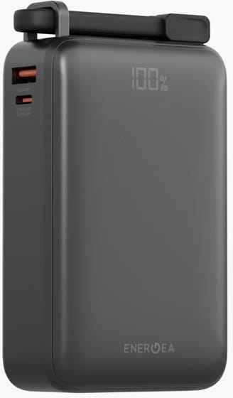 Energea Compac Ultra 67, 20000Mah Powerbank With Built In Usb-C Cable Pd67W - Gun