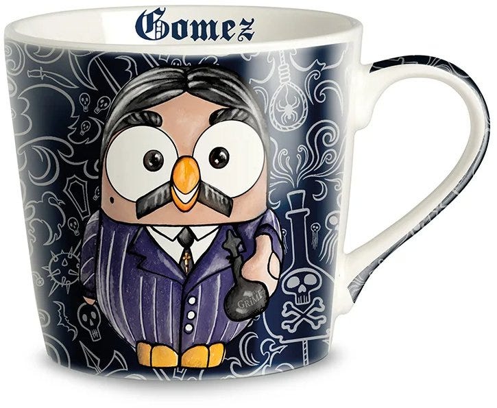 Mug The Addams Family Gomez Ml. 430