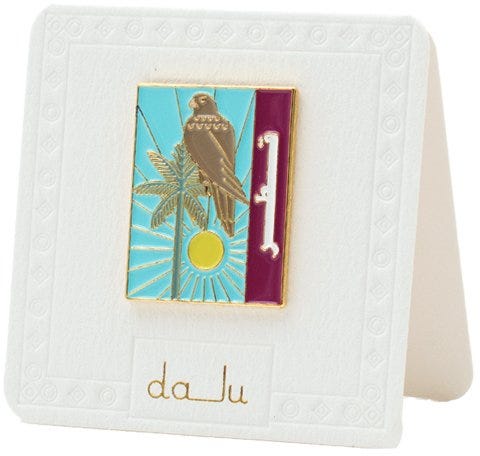 Iconic Enamel Pin Falcon