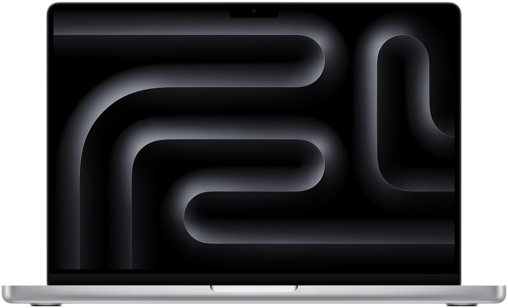 Apple  MacBook Pro 14-inch  M3 chip with 8 core CPU and 10 core GPU, 1TB SSD - Silver 
