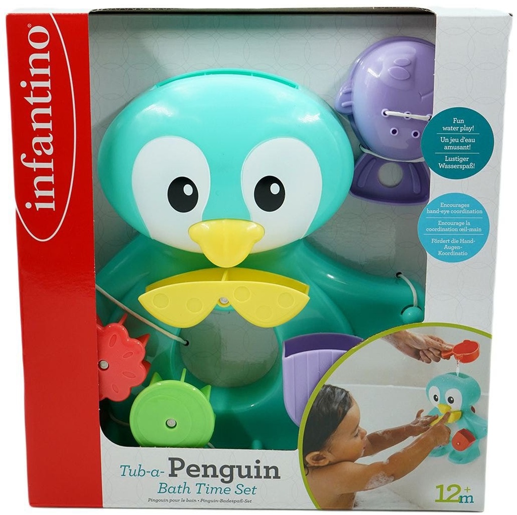 Tub-A-Penguin Bath Time Set