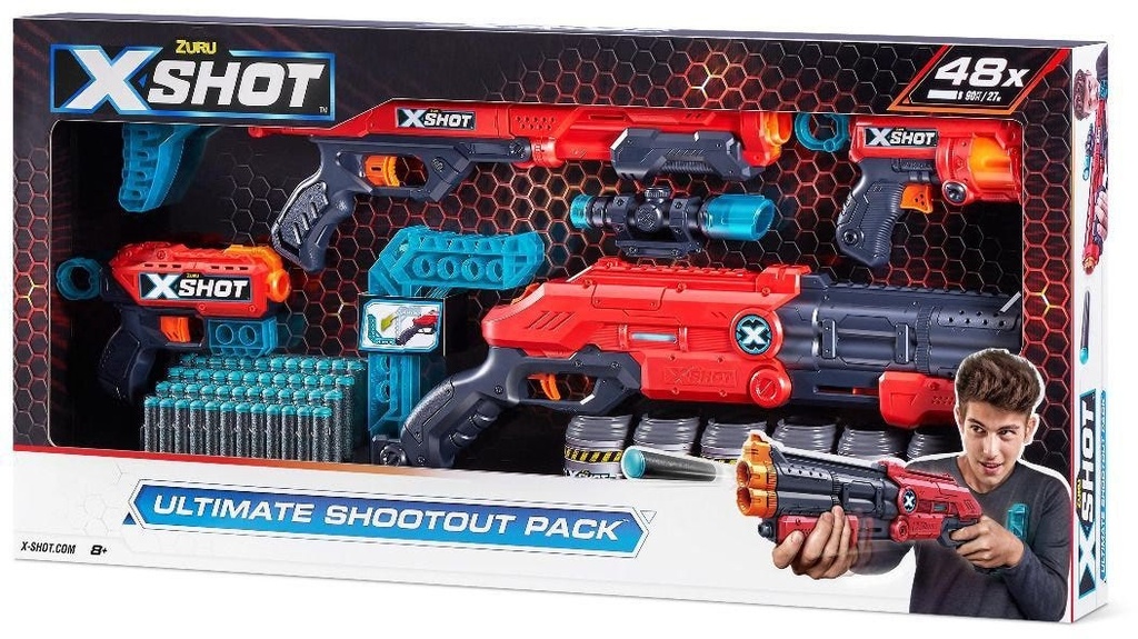 X-Shot Ultimate Shootout Pack