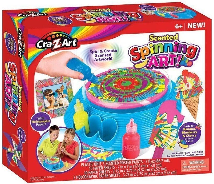 CraZArt Scented Spin Art