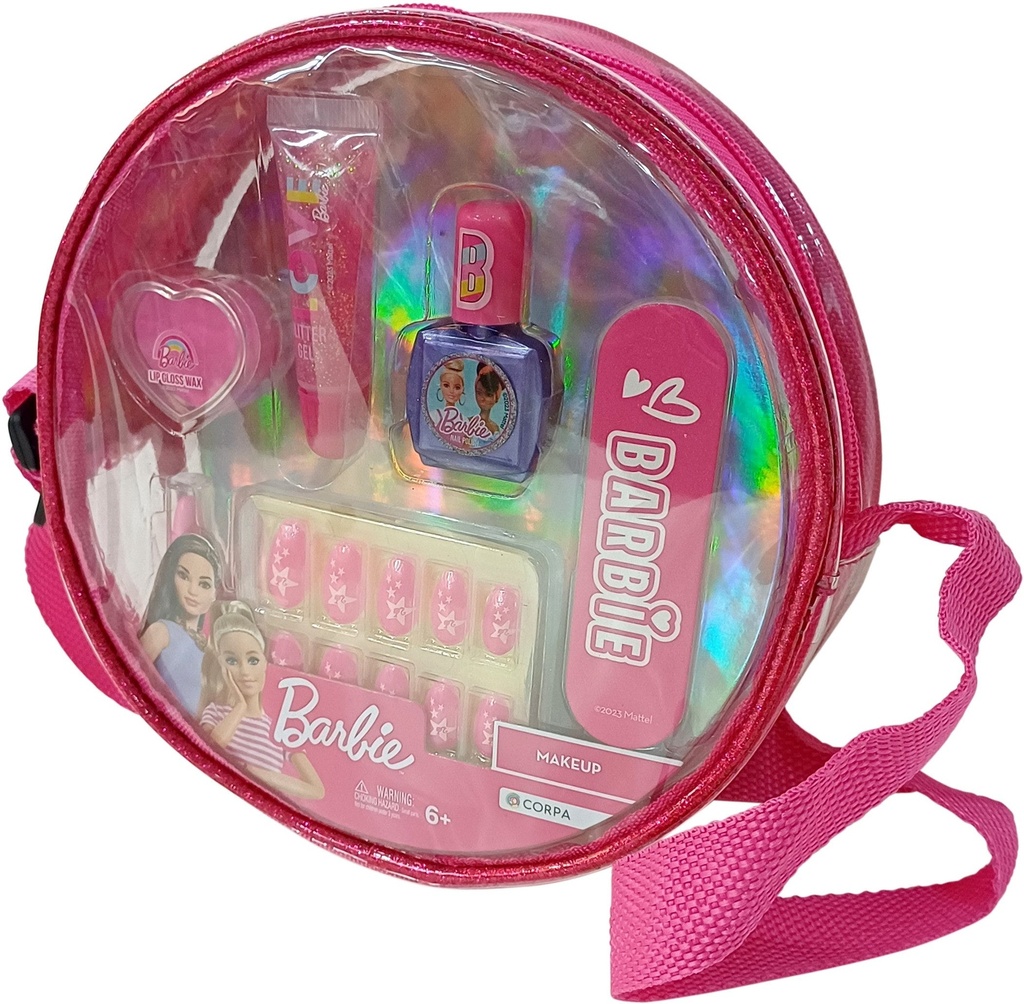 Barbie Makeup Set Pvc Handbag