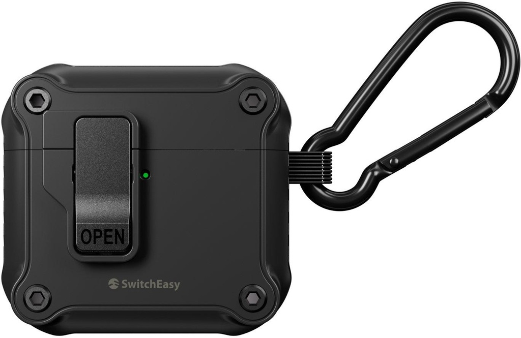 Switcheasy Rugged Shield Case For Airpods 4- Black