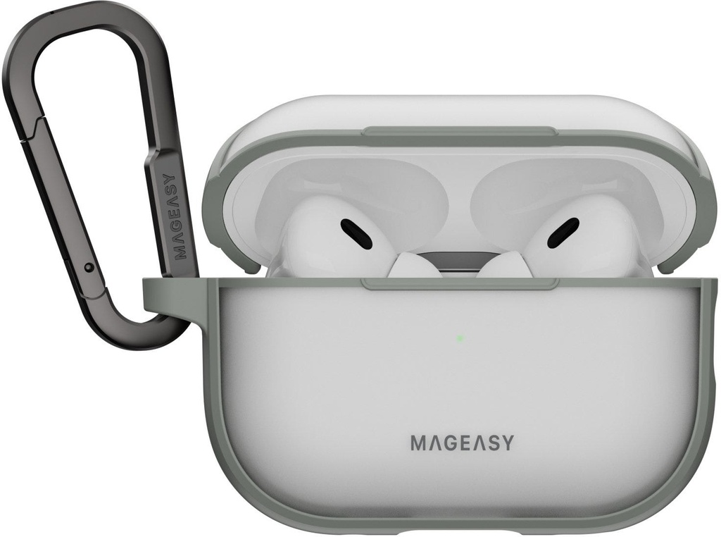MagEasy Roam Case for AirPods Pro 1/2- Translucent Gray