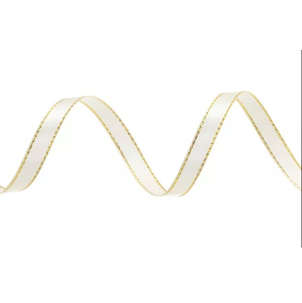 La Ribbons - 22mm Satin with Gold lurex, color # 815/810