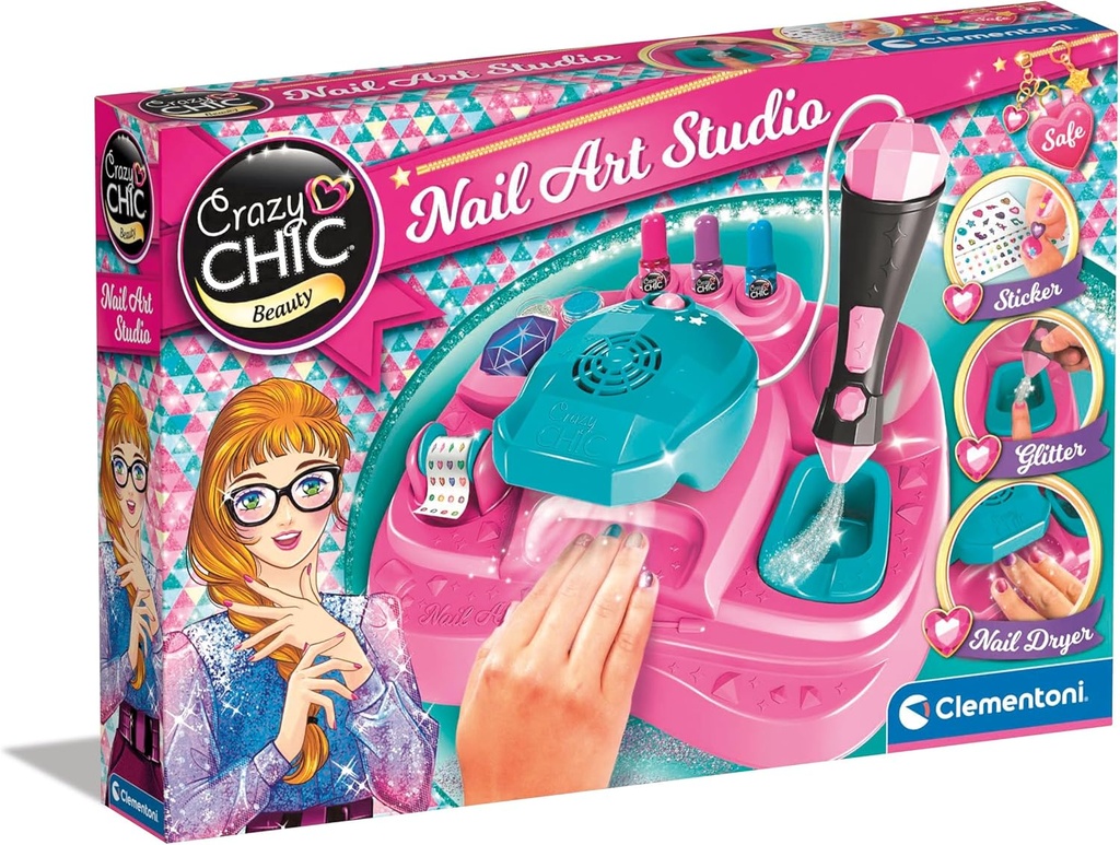 Clementoni Crazychic Nail Art Studio B/O