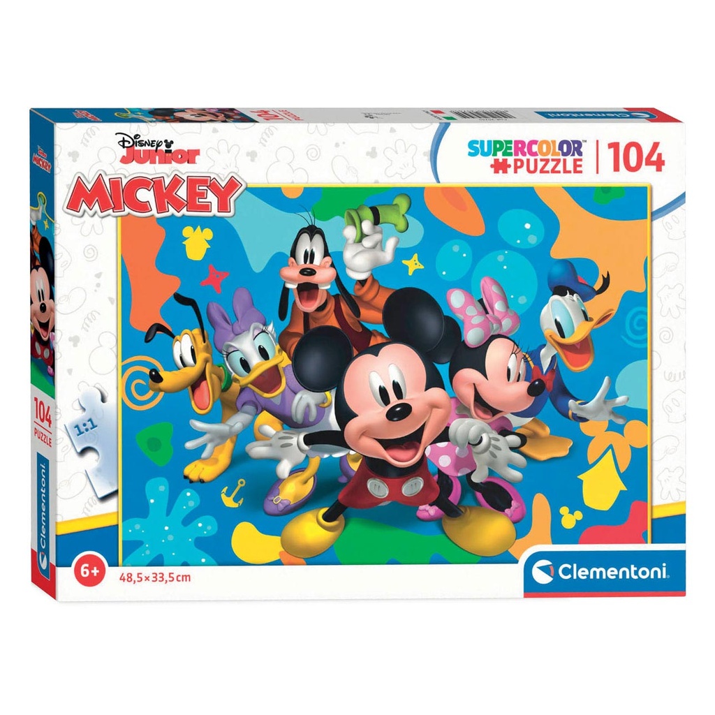 Clem. Puzzle Mickey&Friends 104Pcs