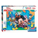 Clem. Puzzle Mickey&Friends 104Pcs
