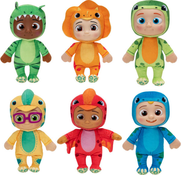 Cocomelon Little Plush Cdu 6Pcs assorted