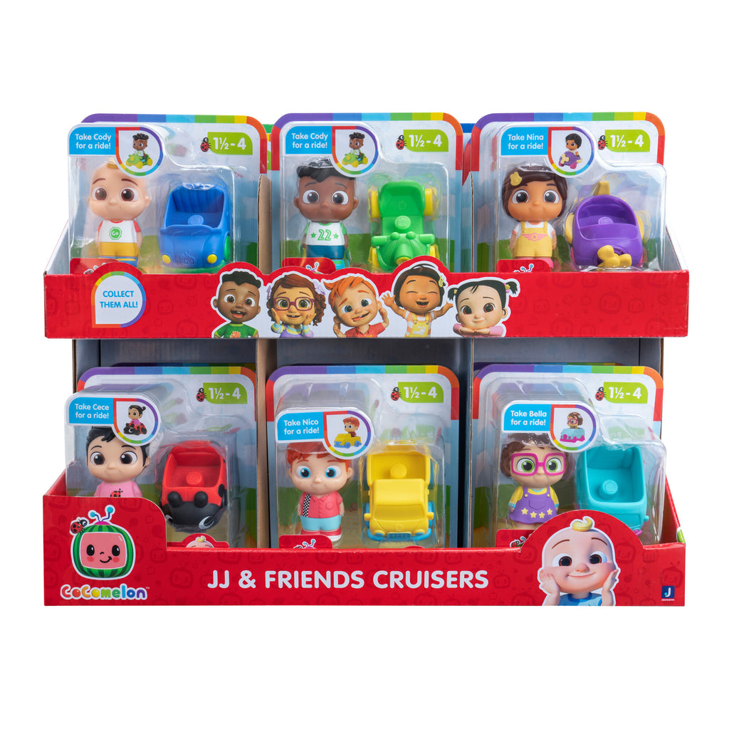 Cocomelon Cruisers 6Asst Pdq12 Woc