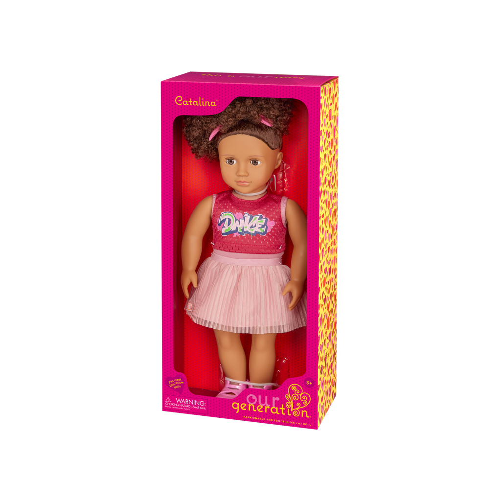 Doll W/Hip Hop Ballerina Outfit, Catalina