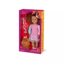 Doll W/Pet , Safie & Ginger, Aa