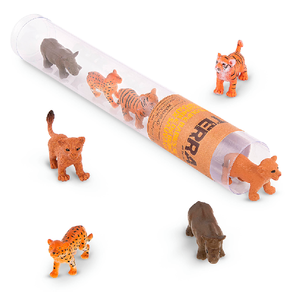 8 Pcs Wild Animals 5-7Cm