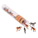 16 Pcs Horses 6-8 Cm