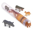 6 Pcs Wild Animal Adult & Baby