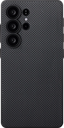 Pitaka Pin Button Case For  Galaxy S25 Ultra  Black/Grey Plain