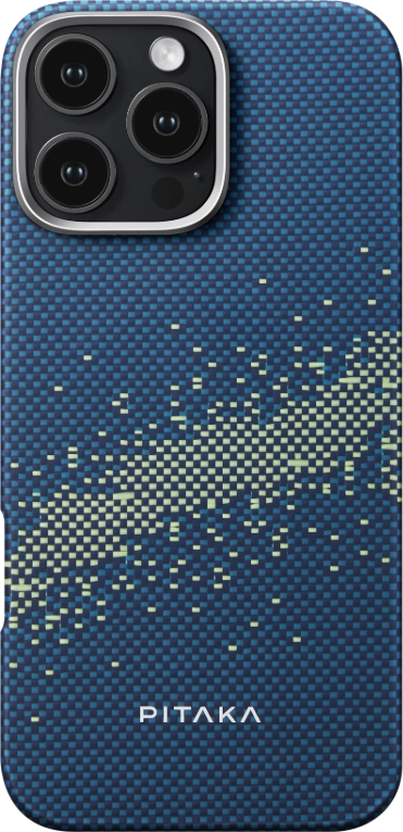 Pitaka Starpeak Luminous Case  For Iphone 16 Pro -Milky Way Galaxy