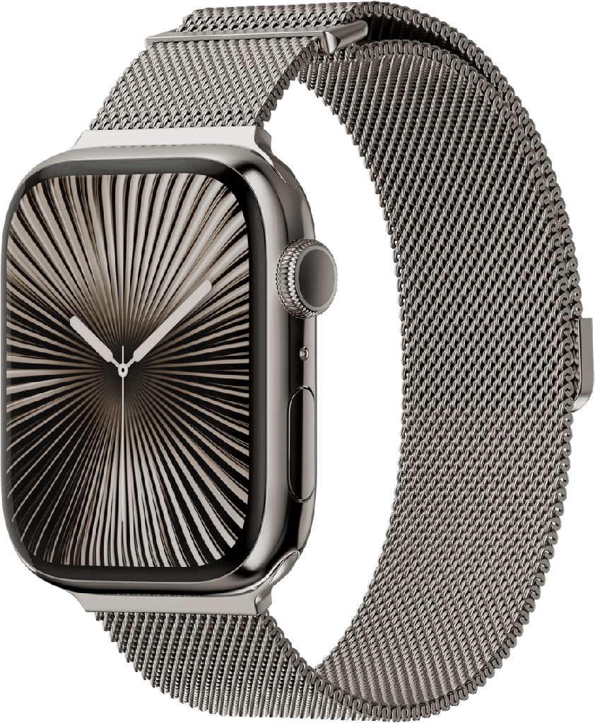 Mageasy Milanese Watch Loop For Apple Watch S4~S10 40/41/42Mm-Natural 