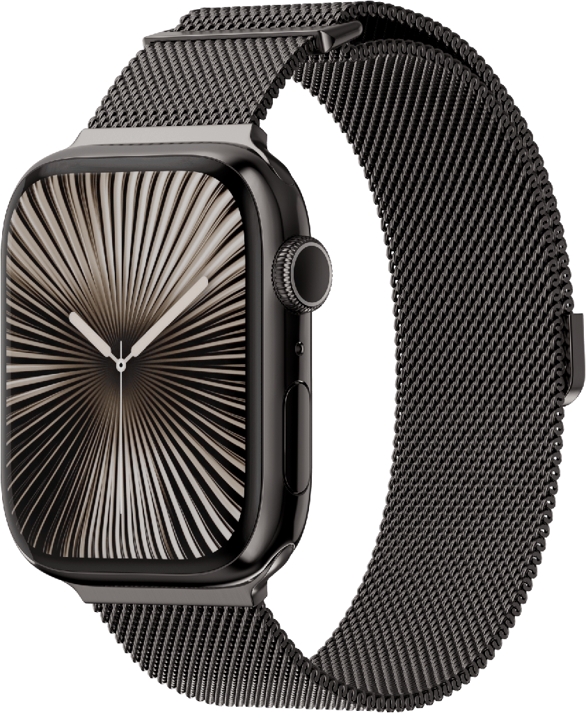 Mageasy Milanese Watch Loop For Apple Watch S4~S10 40/41/42Mm-Slate