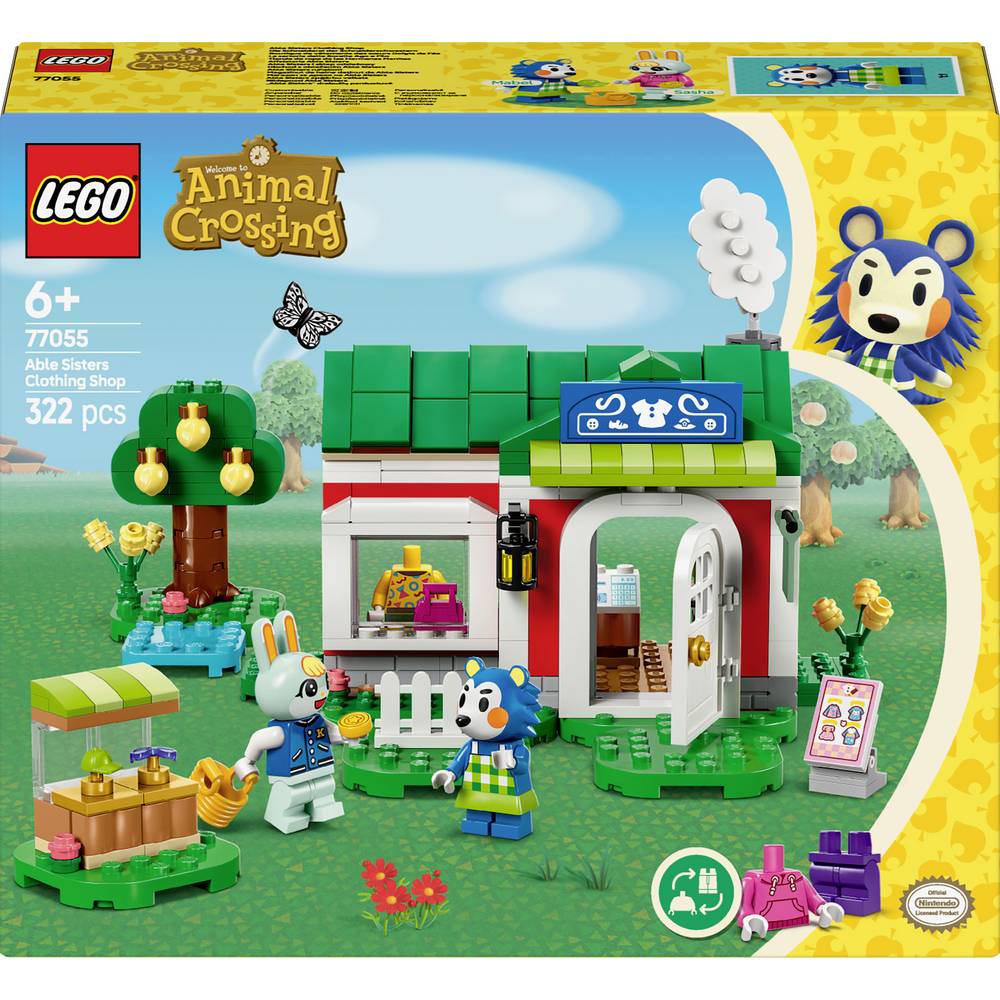 Animal Crossing™ Able Sisters Clothing Shop Role-Play Building Kit - 77055