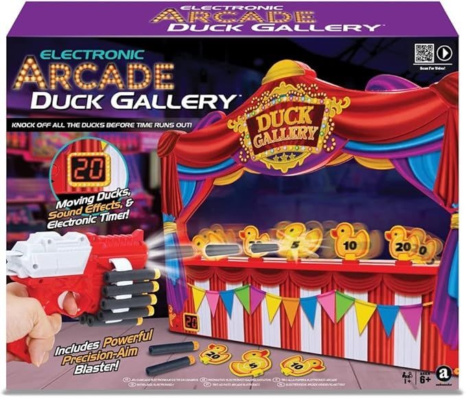 Electronic Arcade Duck Shooting Gallery (Hyper Neon Black Series)