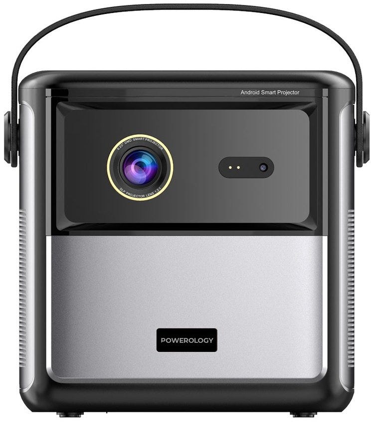 Powerology Starbeam 100" Google DLP Projector , Black