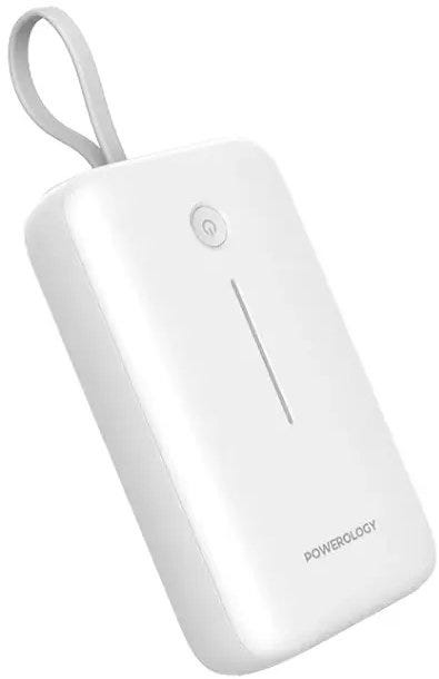 Powerology 20000mAh Power Bank , White