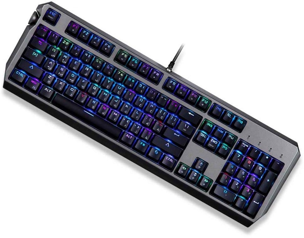 Porodo Gaming Mechanical Gaming Keyboard High-Grade Metal Build