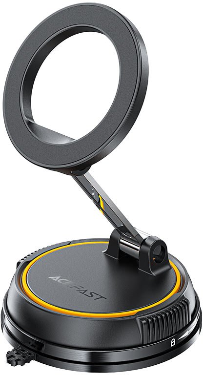 Acefast D55 magnetic car holder for dashboard, Black 