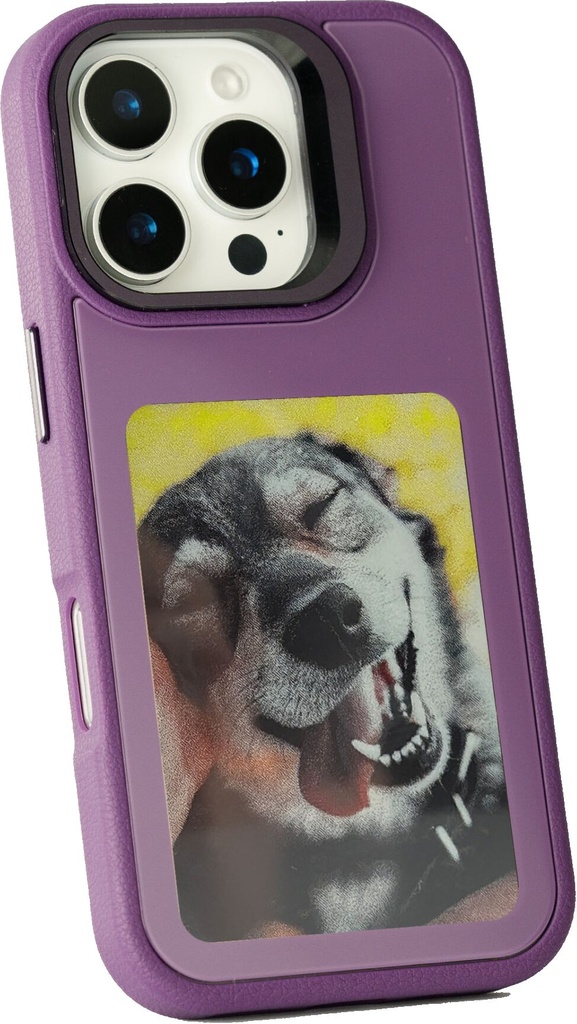 Ai Vista E-Ink Cover iPhone 16 Pro - Purple